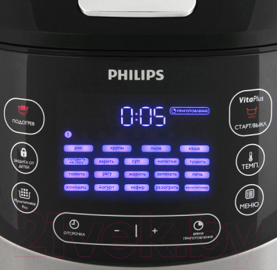 Мультиварка Philips HD4737/03 - панель