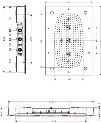 Верхний душ Hansgrohe Raindance Rainmaker 680 28417000