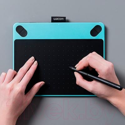 Графический планшет Wacom Intuos Art Small / CTH-490AB-N (синий)