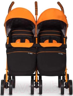 Детская прогулочная коляска EasyGo Duo Comfort (Electric Orange)