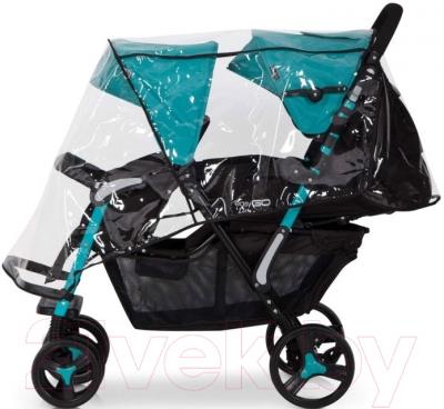 Детская прогулочная коляска EasyGo Fusion (supphire) - внешний вид на примере модели другого цвета