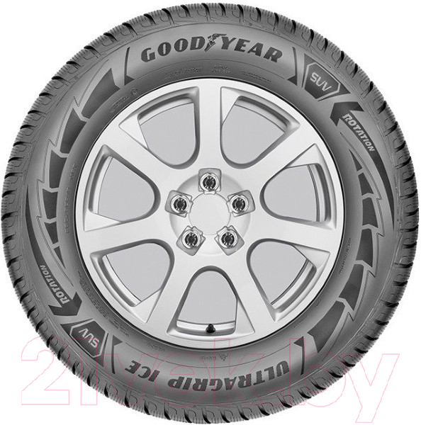 Зимняя шина Goodyear UltraGrip Ice SUV Gen-1 285/60R18 116T — фото 3