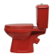 Миниатюра изображения товара Унитаз напольный Оскольская керамика Элисса (красный)