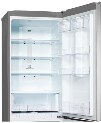 Холодильник с морозильником LG GA-B409SAQL