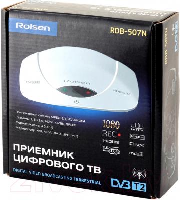 Тюнер цифрового телевидения Rolsen RDB-507N
