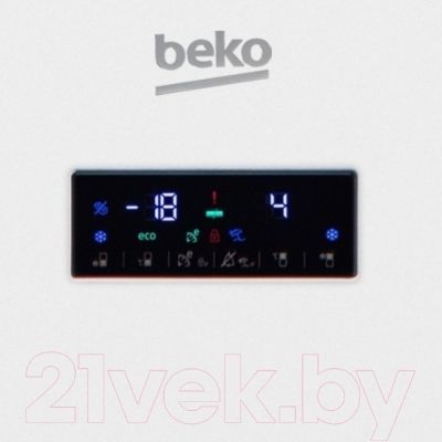 Холодильник с морозильником Beko RCNK321E21W