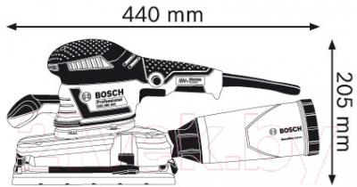 Профессиональная виброшлифмашина Bosch GSS 280 AVE (0.601.292.902)