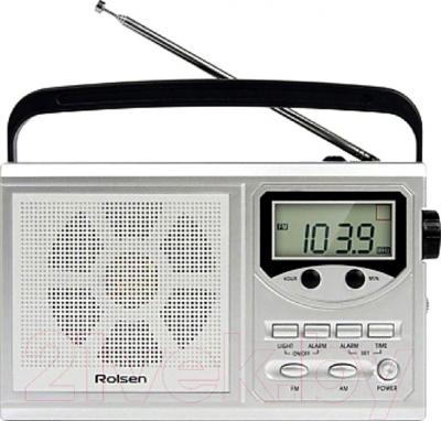 Радиоприемник Rolsen RBM216SL  (серебристый)