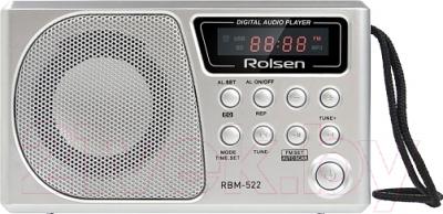 Радиоприемник Rolsen RBM522SL  (серебристый)