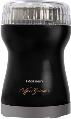 Кофемолка Rolsen RCG-151 (черный)
