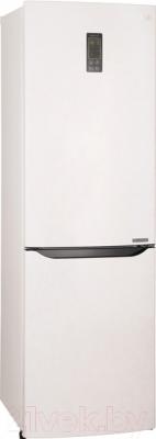 Холодильник с морозильником LG GA-M409SERL