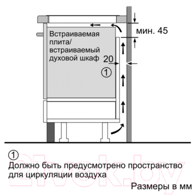 Индукционная варочная панель Bosch PIE611BB1E