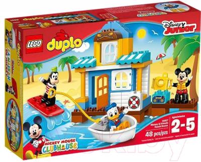 Конструктор Lego Duplo Микки и его друзья: Домик на пляже 10827