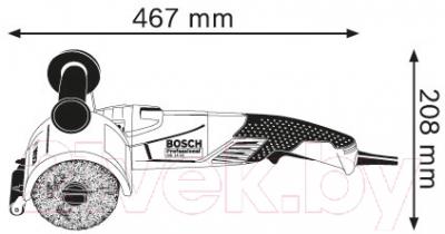Профессиональная щеточная шлифмашина Bosch GSI 14 CE Professional (0.601.8B1.001)