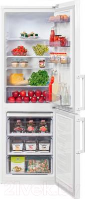 Холодильник с морозильником Beko RCSK339M21W