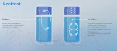 Изображение товара Холодильник с морозильником Beko RCNK321K00W