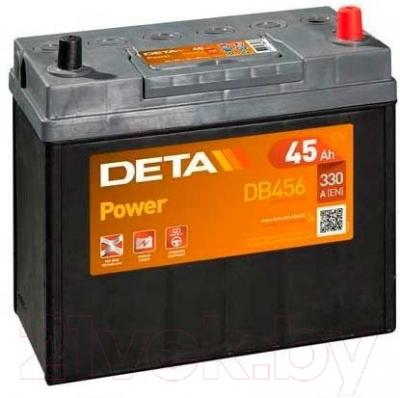 Автомобильный аккумулятор Deta Power DB 456 L (45 А/ч)