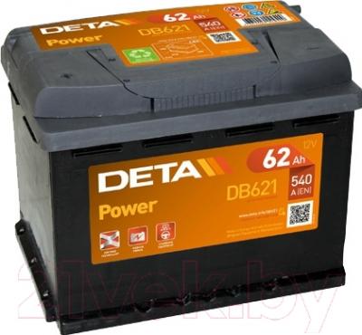 Автомобильный аккумулятор Deta Power DB621 (62 А/ч)