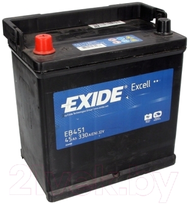 

Автомобильный аккумулятор Exide, Excell EB451