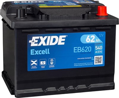 

Автомобильный аккумулятор, Excell EB620