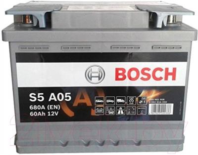 Автомобильный аккумулятор Bosch S5 092 S5A 050 (60 А/ч)