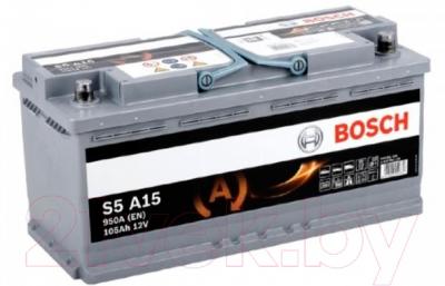 Автомобильный аккумулятор Bosch AGM S5 A15 605901095 / 605901095 (105 А/ч)