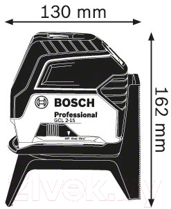 Лазерный нивелир Bosch GCL 2-15 (0.601.066.E00)