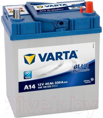 Автомобильный аккумулятор Varta Blue Dynamic 540126033 (40 А/ч)