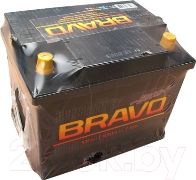Автомобильный аккумулятор BRAVO 6СТ-55 Евро / 555010009 (55 А/ч)