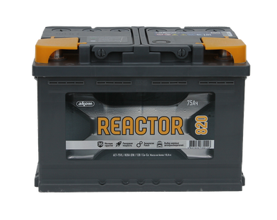 

Автомобильный аккумулятор, Реактор 6СТ-75 / 575021009