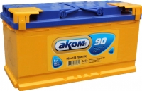 

Автомобильный аккумулятор AKOM, 6СТ-90 Евро / 590000009
