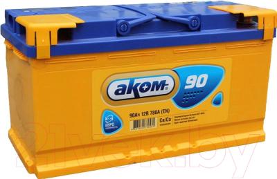 Автомобильный аккумулятор AKOM 6СТ-90 Евро / 590000009 (90 А/ч)