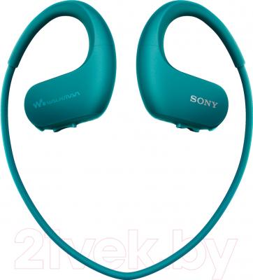 MP3-плеер Sony NW-WS413 (4Gb, синий)