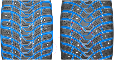 Зимняя шина Michelin X-Ice North 3 195/65R15 95T (шипы)