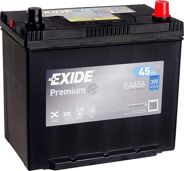 Автомобильный аккумулятор Exide Premium EA456