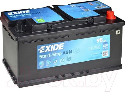 Автомобильный аккумулятор Exide Start-Stop AGM EK950 (95 А/ч)