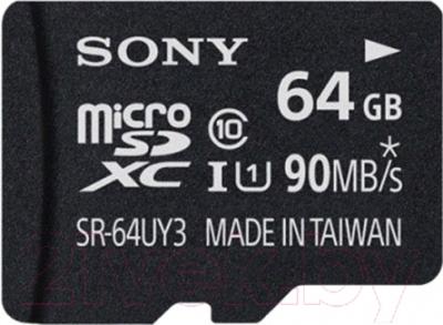 Карта памяти Sony microSDXC (Class 10) 64GB (SR64UY3A)