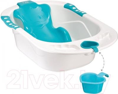 Ванночка детская Happy Baby Комфорт (голубой)