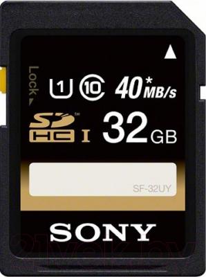 Карта памяти Sony SDHC UHS-I (Class 10) 32GB (SF32UY)