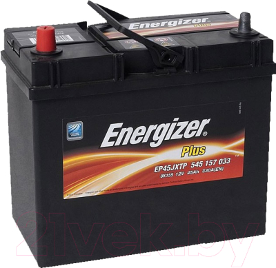 Автомобильный аккумулятор Energizer Plus 545155 / 541511000 (45 А/ч)