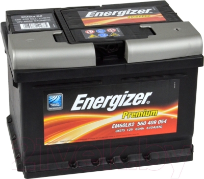 Автомобильный аккумулятор Energizer Premium 560409 / 541501000 (60 А/ч)