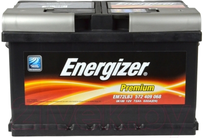 Автомобильный аккумулятор Energizer Premium 572409 / 541502000 (72 А/ч)