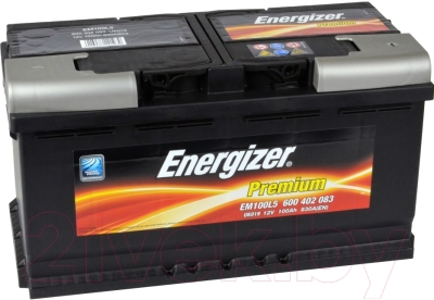 Автомобильный аккумулятор Energizer Premium 600402 / 542920000 (100 А/ч)
