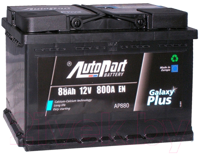 Автомобильный аккумулятор AutoPart AP880 R+ (88 А/ч)