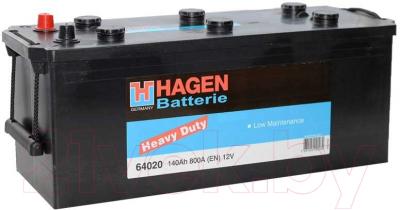 Автомобильный аккумулятор Hagen 64020 (140 А/ч)