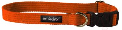 Ошейник Ami Play Cotton (XL, оранжевый)