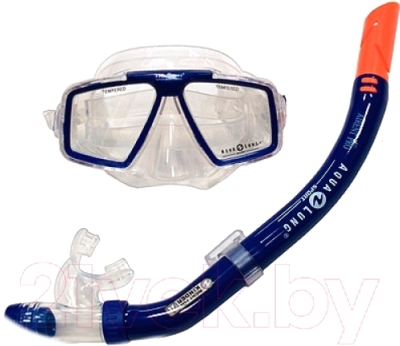Набор для плавания Aqua Lung Sport Cozumel Pro + Airent Pro 60719 (синий)
