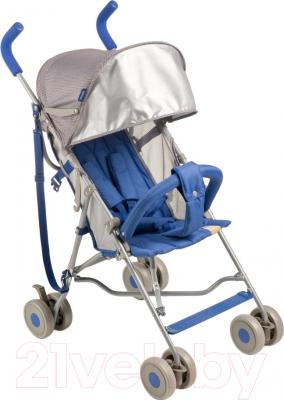 Детская прогулочная коляска Happy Baby Twiggy (синий)