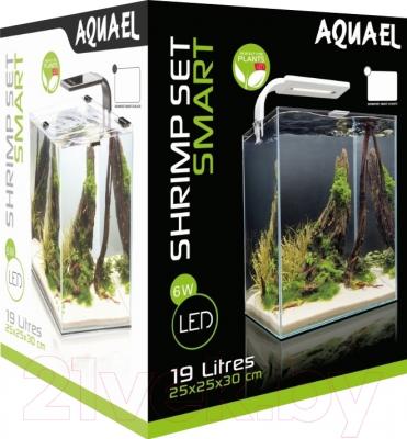 Аквариумный набор Aquael Shrimp Set Smart / 113229 (белый)