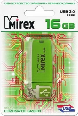 Usb flash накопитель Mirex Chromatic Green 16GB (13600-FM3CGN16)